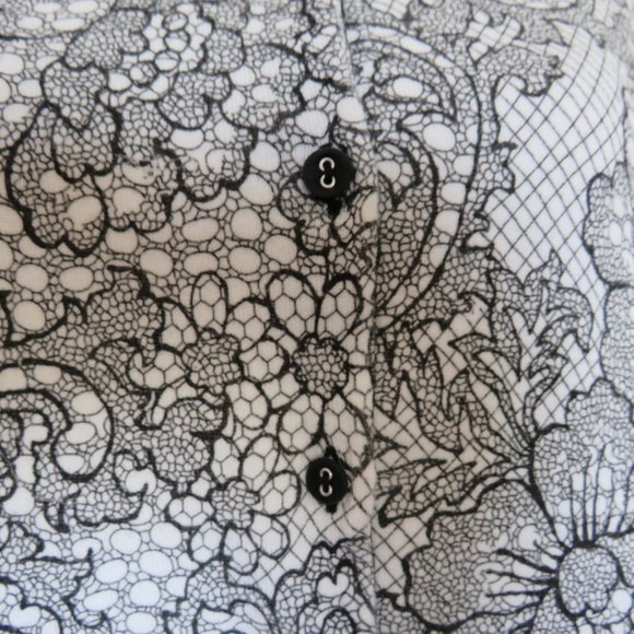 New Women's foxcraft Button Up Floral Motives Cardigan XL - Picture 4 of 8